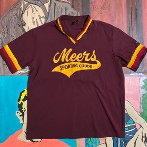 Vintage Swingster Meers Sporting Goods Softball / Baseball Jersey